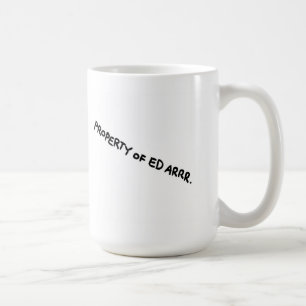 Mug. för Ed Arrrs piratgiraff Kaffemugg