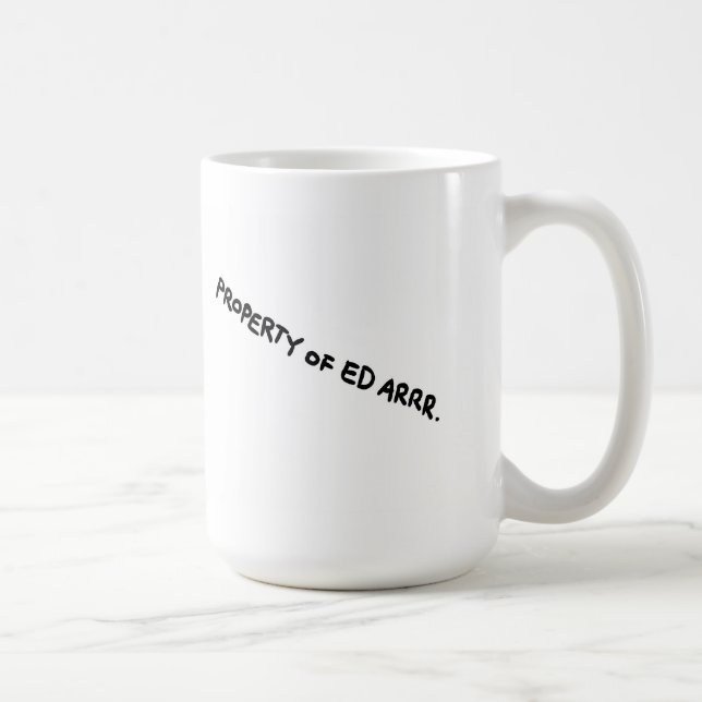 Mug. för Ed Arrrs piratgiraff Kaffemugg (Höger)