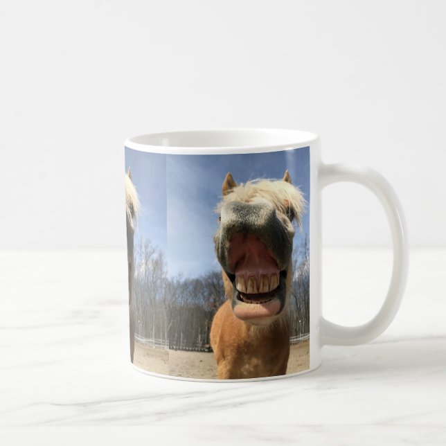 Mug. för Haflinger hästleende Kaffemugg (Höger)