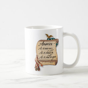 "Mug. för kaffe för en amerikanrostat bröd" Kaffemugg