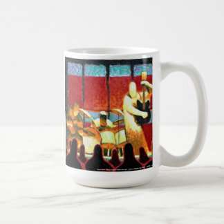 Mug. för kaffe för ZombieJazzklubb Kaffemugg