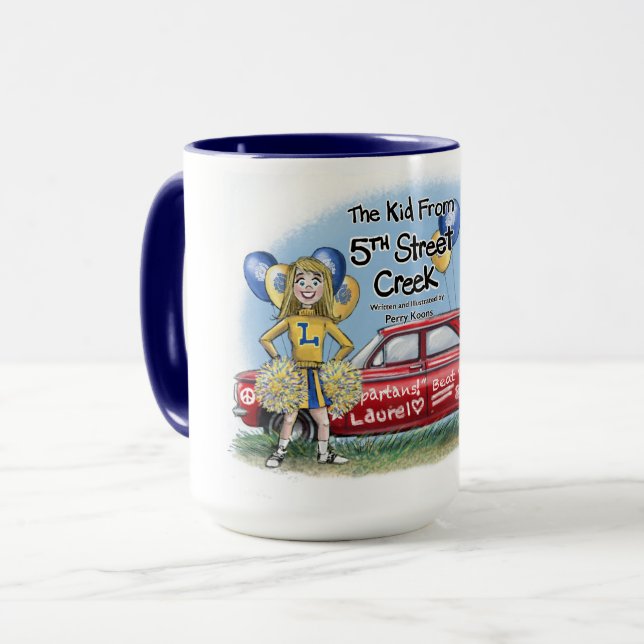 Mug for Laurel High School Class of 1972 Mugg (Framsida vänster)