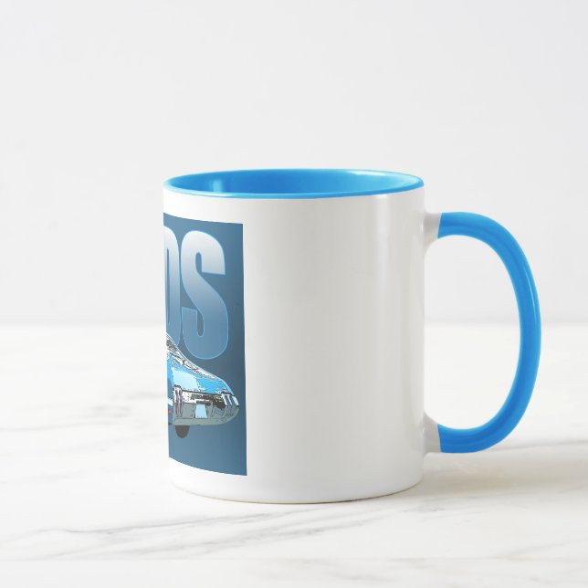 Mug. för Olds Cutlasskaffe Mugg (Höger)