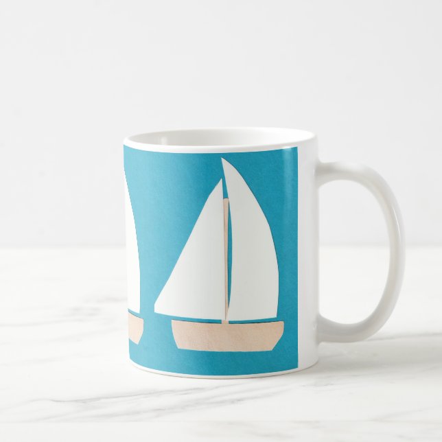 Mug från segelbåt kaffemugg (Höger)