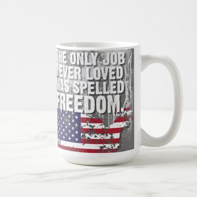 Mug – Freedom Job Kaffemugg (Höger)