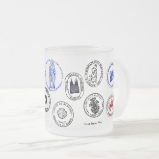 Mug Frostat Glas Saint James Way Frostad Glasmugg