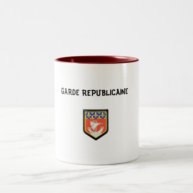 MUG GARDE REPUBLICAINE Två-Tonad MUGG (Center)