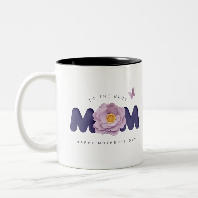 Mug gift for mothers Två-Tonad mugg (Vänster)