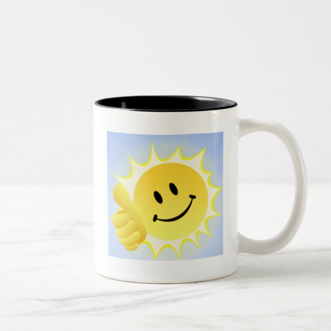 Mug God Morgon Två-Tonad Mugg (Höger)