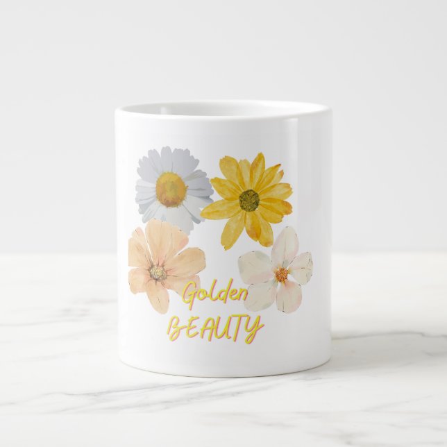 Mug golden beauty  jumbo mugg (Framsidan)