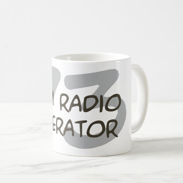 Mug Ham Radio Kaffemugg (Framsida höger)