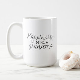 Mug - Happiness Is Being A Grandma Kaffemugg