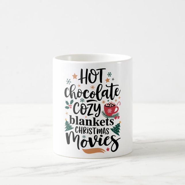 Mug-Het Choklad Mysig Julstämning Samling Kaffemugg (Center)