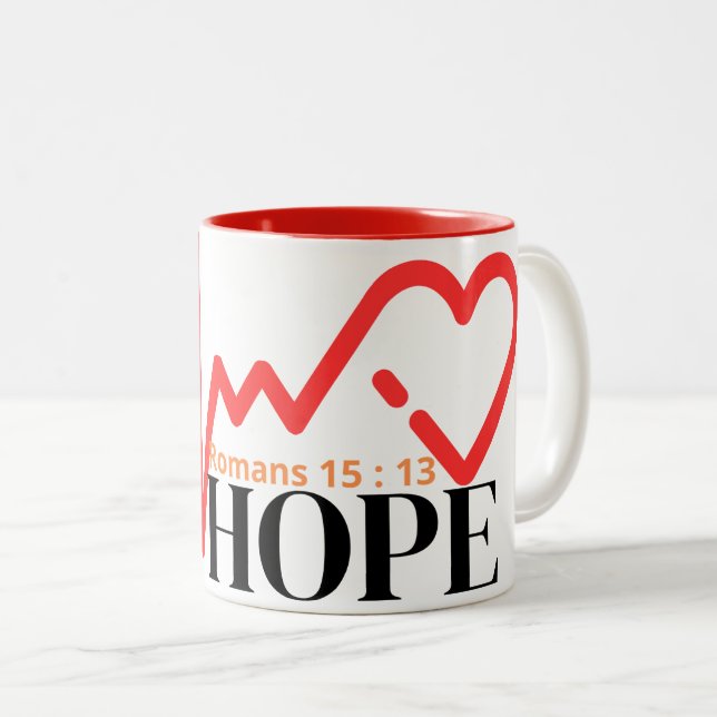 Mug-Hopp Två-Tonad Mugg (Framsida höger)