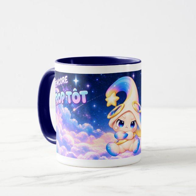 Mug Humour "Encore Trop Tôt" - Collection Matins D Mugg (Framsida vänster)