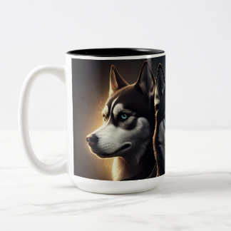 Mug HUSKY Två-Tonad Mugg
