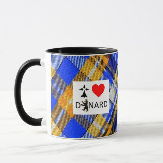 Mug I love Dinard et tartan Mugg