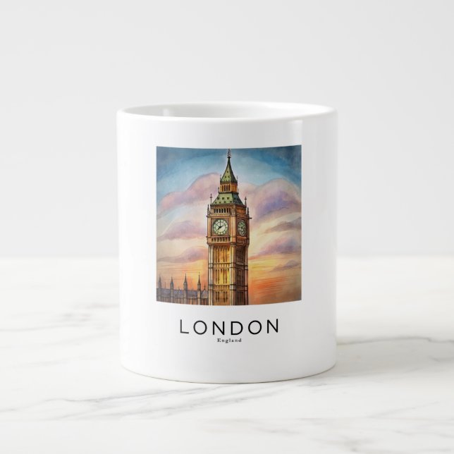  Mug image of London  Jumbo Mugg (Framsidan)