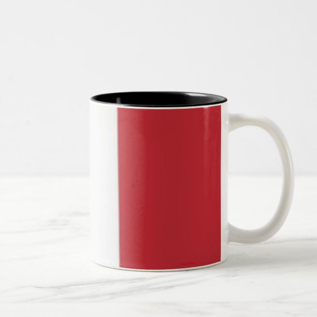 Mug Italy Flag Två-Tonad Mugg (Höger)