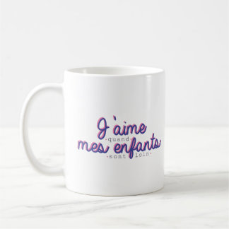 Mug J'aime mes enfants Kaffemugg