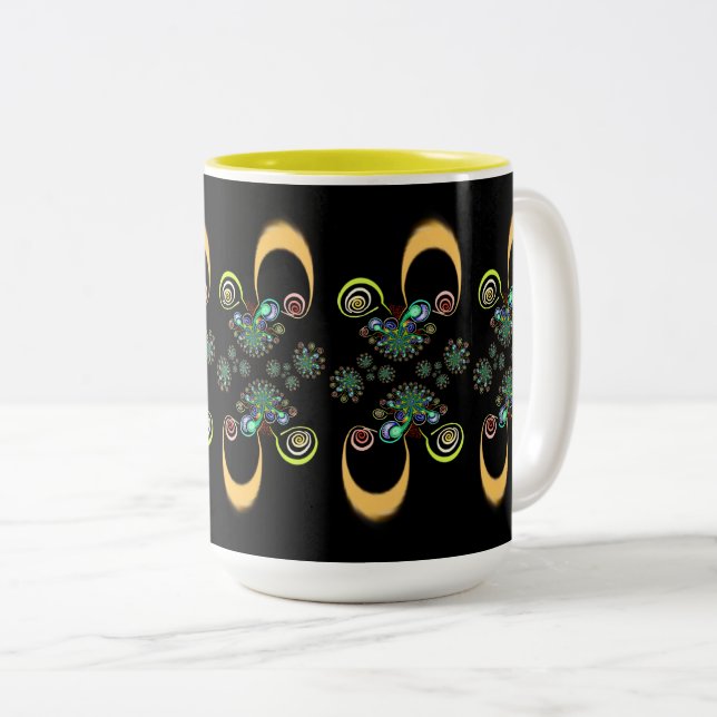 MUG Jimette Design Lac-des-Plages Två-Tonad Mugg (Framsida höger)