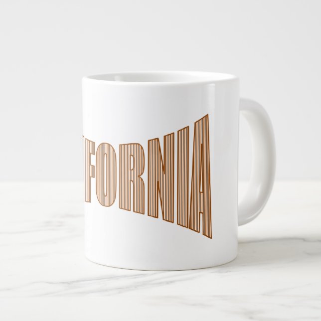 MUG  JUMBO  CALIFORNIA MUGG (Framsida höger)