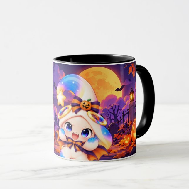 Mug Kawaii Vampire Citrouilles - Halloween Mugg (Framsida höger)