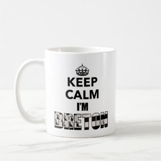 Mug Keep calm i'm Breton Kaffemugg