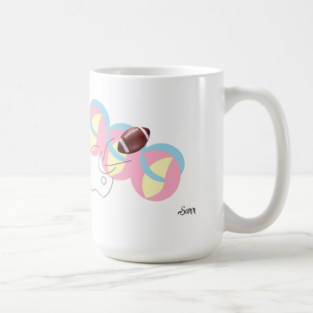 Mug   : Kick Off for a Coffee Break . Kaffemugg (Höger)