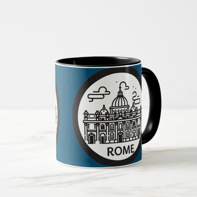 mug, la Beauté de Rome Mugg (Framsida höger)