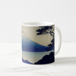 Mug -  Lake, Pine and Mountain - Japan Kaffemugg