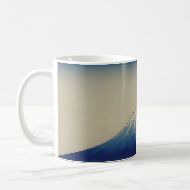Mug  -  Lake, Pine and Mountain - Japan Kaffemugg (Vänster)