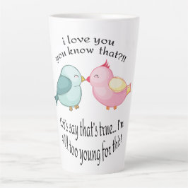 Mug latte personnalisé