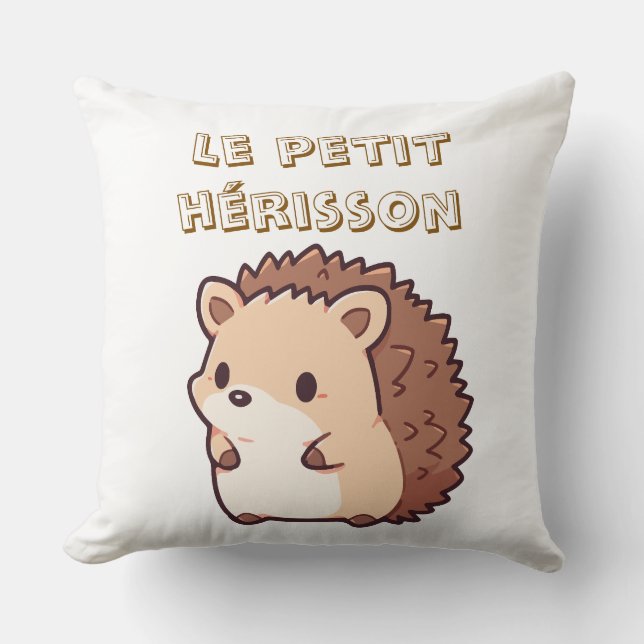 mug le petit hérisson  kudde (Framsida)