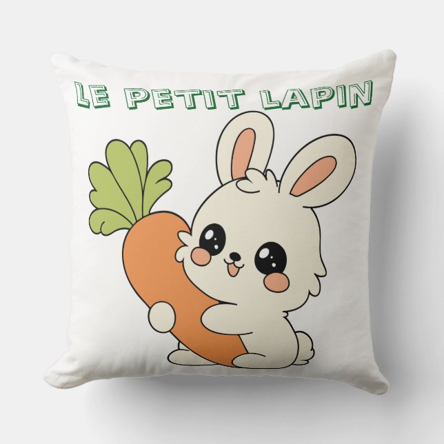 mug le petit lapin  kudde (Framsida)