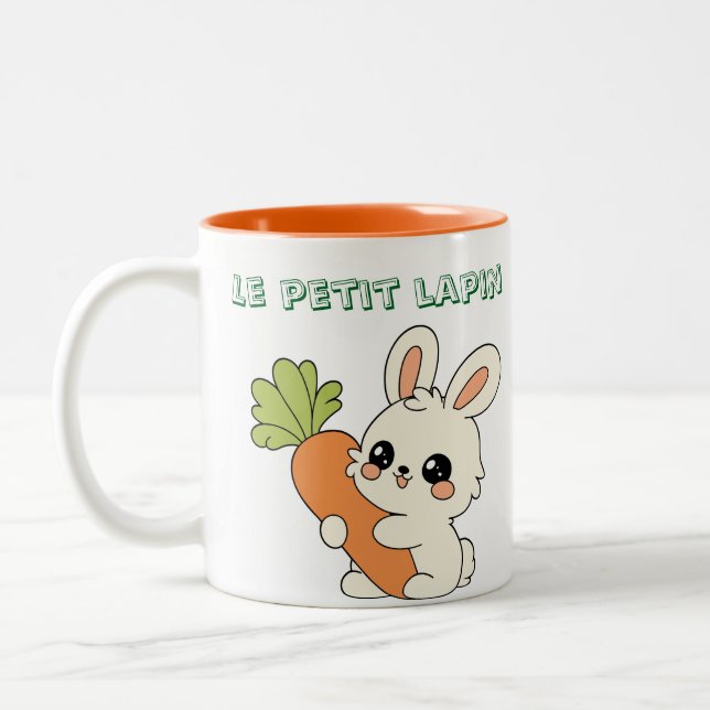 Mug Le Petit Lapin Två-Tonad Mugg (Vänster)