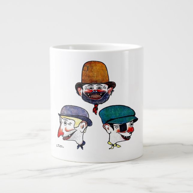 Mug Les Pieds Nickelés Jumbo Mugg (Framsidan)
