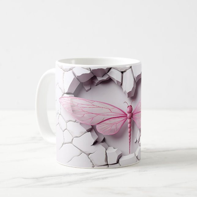 Mug Libellules Série 1-13 Kaffemugg (Framsida vänster)