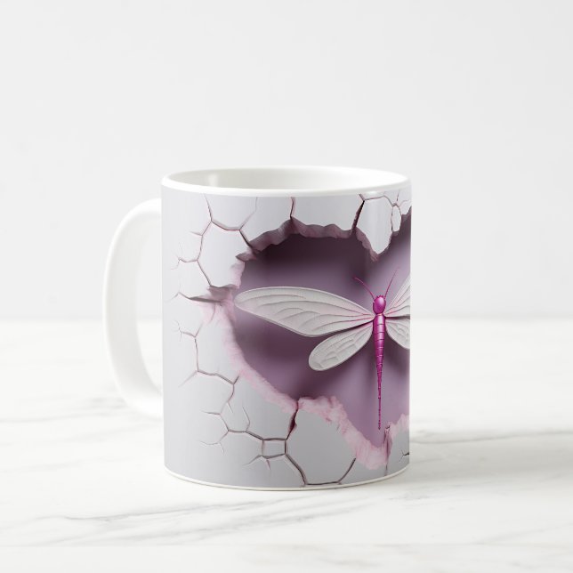 Mug Libellules Série 1-17 Kaffemugg (Framsida vänster)