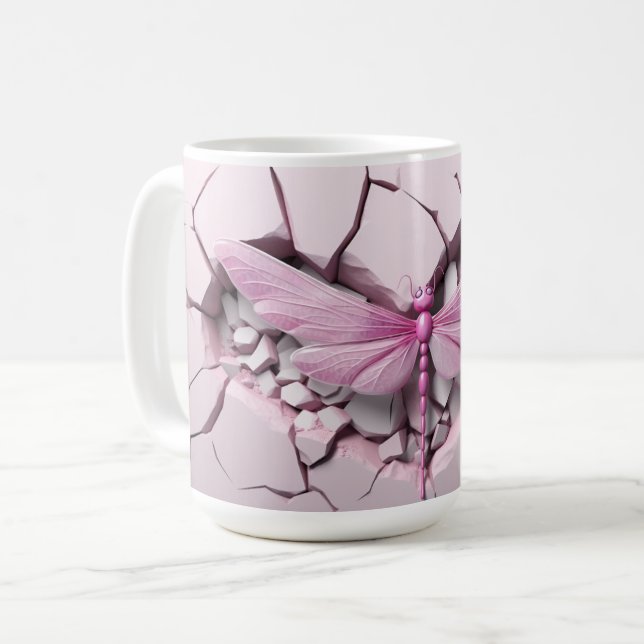 Mug Libellules Série 1-21 Kaffemugg (Framsida vänster)