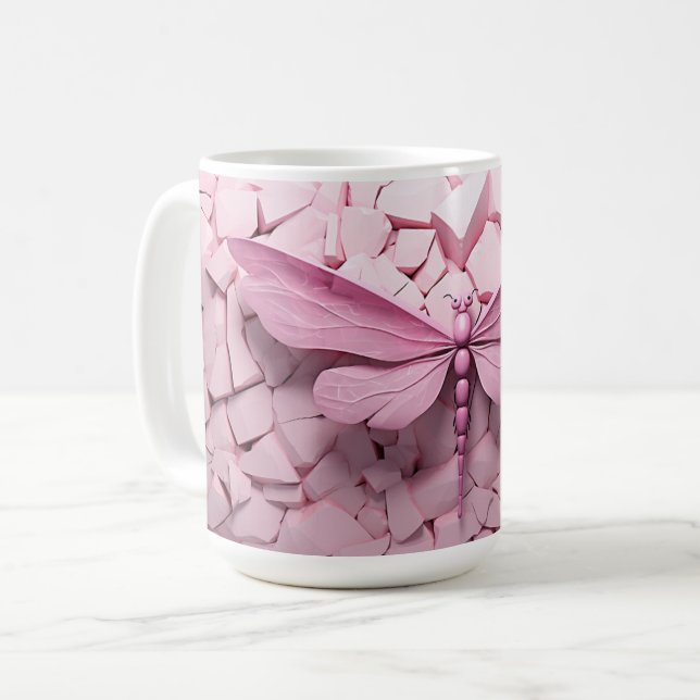 Mug Libellules Série 1-22 Kaffemugg (Framsida vänster)
