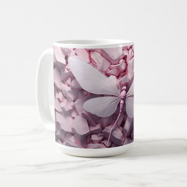 Mug Libellules Série 1-23 Kaffemugg (Framsida vänster)