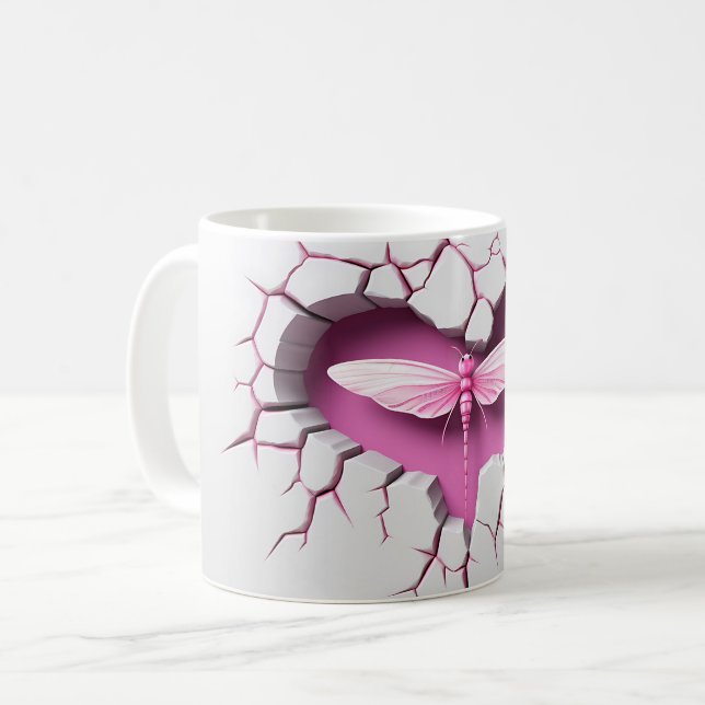 Mug Libellules Série 1-8 Kaffemugg (Framsida vänster)