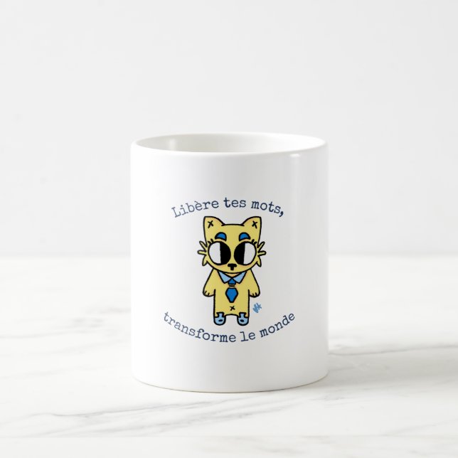Mug : Libère Tes Mots : L'Instrument de Changement Magisk Mugg (Center)