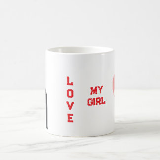 Mug love girl kaffemugg