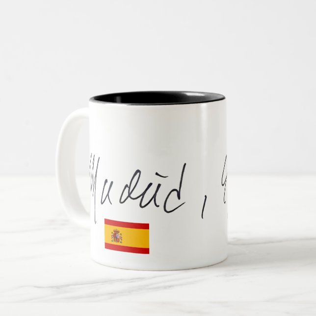 Mug Madrid Samlarobjekt Två-Tonad Mugg (Framsida vänster)