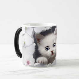 Mug Magic 3D cat Magisk Mugg