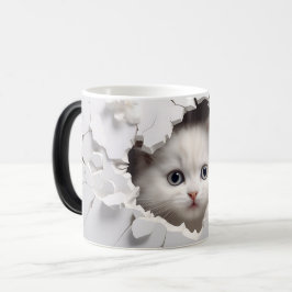 Mug Magic 3D cat Magisk Mugg