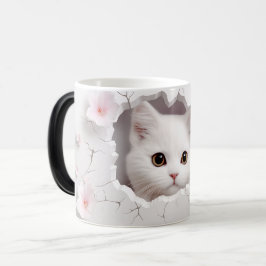 Mug Magic 3D cat Magisk Mugg