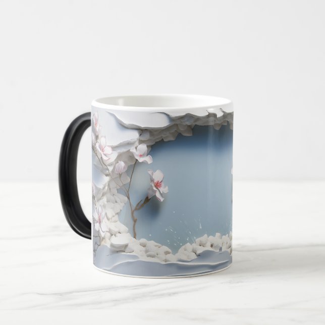 Mug Magic 3D Landscape Magisk Mugg (Framsida vänster)